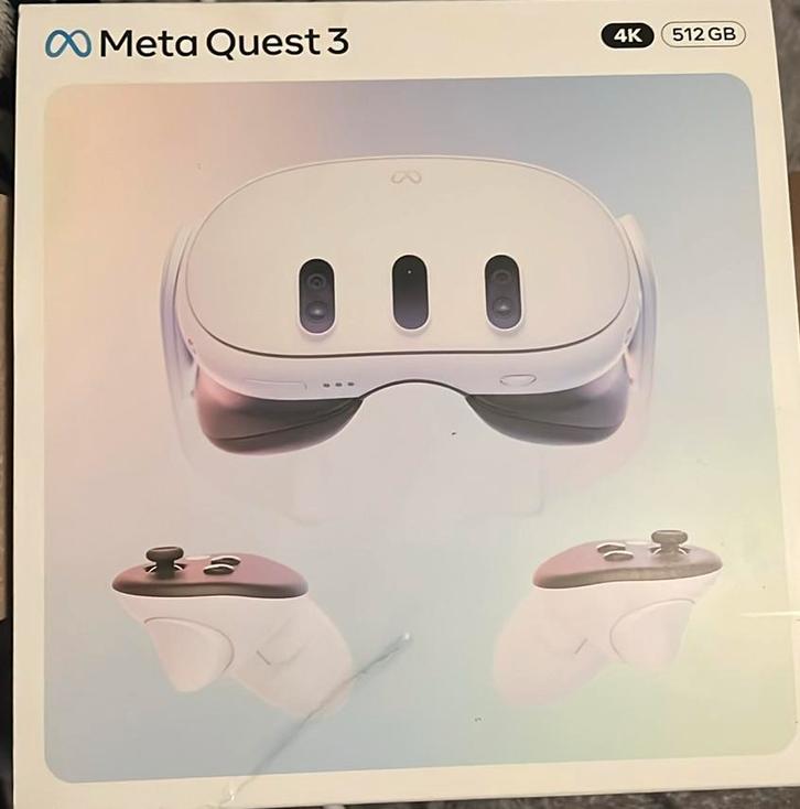 Meta Quest 3 512 Go 4K NOUVEAU ! + Câble PCVR 5 Gbit/s, Consoles de jeu & Jeux vidéo, Virtual Reality, Comme neuf, Autres plateformes