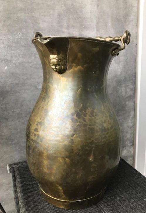 Carafe à Eau en bronze Bière Vin H 60 😍🥛☕🍺, Antiquités & Art, Antiquités | Bronze & Cuivre, Bronze, Enlèvement ou Envoi