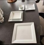 Servies 60 delig hotelporselein Nieuw, Ophalen, Nieuw, Bord(en), Effen
