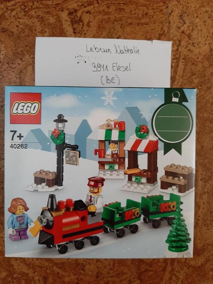 Lego 40262 Christmas Train Ride, Kinderen en Baby's, Speelgoed | Duplo en Lego, Nieuw, Lego, Complete set, Ophalen of Verzenden