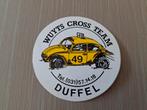 Sticker Wuyts cross team Duffel Volkswagen Beetle, Verzamelen, Ophalen of Verzenden, Zo goed als nieuw, Auto of Motor