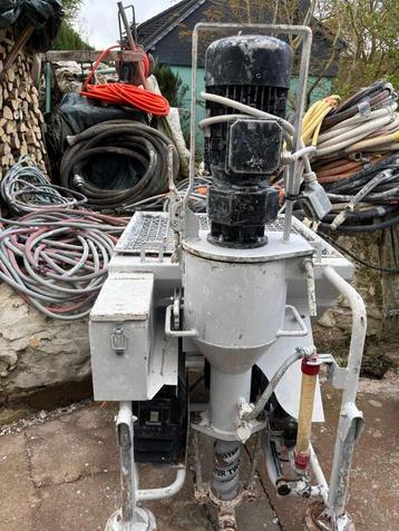 Machine à platre Plaster Tech, Enlèvement