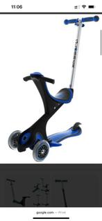Globber loopfiets met handig handvat en step, Fietsen en Brommers, Steps, Ophalen, Gebruikt