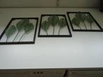 3 stuks  Nieuwe  Metalen Wand Decoraties  voor  € 3,00, Verzenden, Nieuw