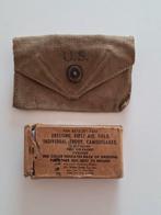Pochette first aid US WW2 complète, Verzamelen, Militaria | Tweede Wereldoorlog, Verzenden