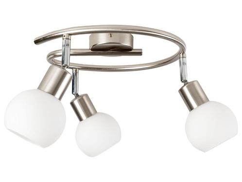 Livarno Lux LED plafondlamp - Spiraal uitvoering, Maison & Meubles, Lampes | Plafonniers, Comme neuf, Verre, Métal, Enlèvement ou Envoi