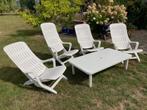 Tuinset, Tuin en Terras, Ophalen, 4 zitplaatsen, Kunststof, Zo goed als nieuw