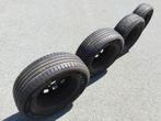 4 bons pneus été 205/60-15 pour Audi A3, entraxe 5x100, Auto-onderdelen, Ophalen, Gebruikt, 15 inch, Banden en Velgen