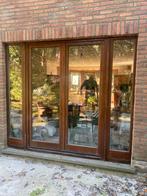 Openslaande deuren, hardhout!, Ophalen, Gebruikt, Buitendeur, Hout