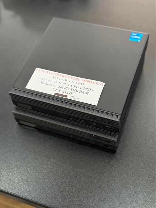 Mini PC Lenovo ThinkCentre M70q Gen 2, Computers en Software, Desktop Pc's, 2 tot 3 Ghz, SSD, 8 GB, Ophalen