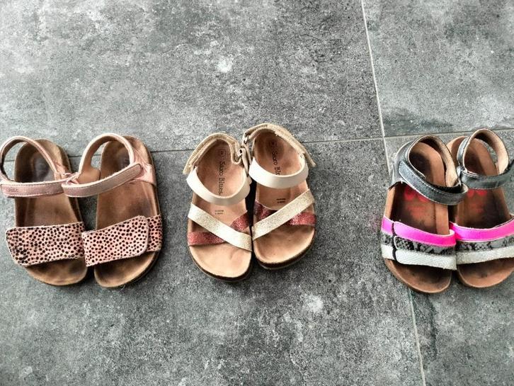 3x Meisjessandalen maat 26 – Slechts €10 voor alle drie!, Kinderen en Baby's, Kinderkleding | Schoenen en Sokken, Gebruikt, Schoenen