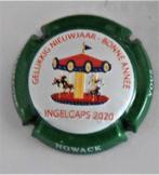 capsule de champagne - Nowack - Ingelcaps 2020 - bonne année, Collections, Comme neuf, Enlèvement ou Envoi, Capsule de champagne