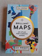 Brilliant maps- an atlas for curious minds, Ophalen, Zo goed als nieuw, Ian Wright