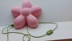 Roze bloemen lamp, Ophalen, Zo goed als nieuw, Lamp