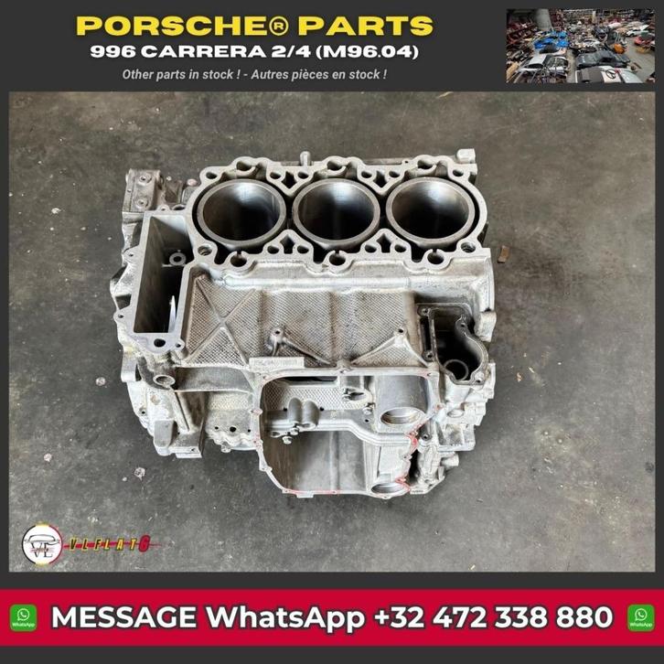 Porsche 996 Carrera 2/4 motorblok klaar om opnieuw te worde, Auto-onderdelen, Motor en Toebehoren, Porsche, Gereviseerd, Ophalen