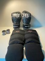 Kickboxmateriaal: windels, bokshandschoenen, beenbeschermers, Ophalen of Verzenden, Zo goed als nieuw