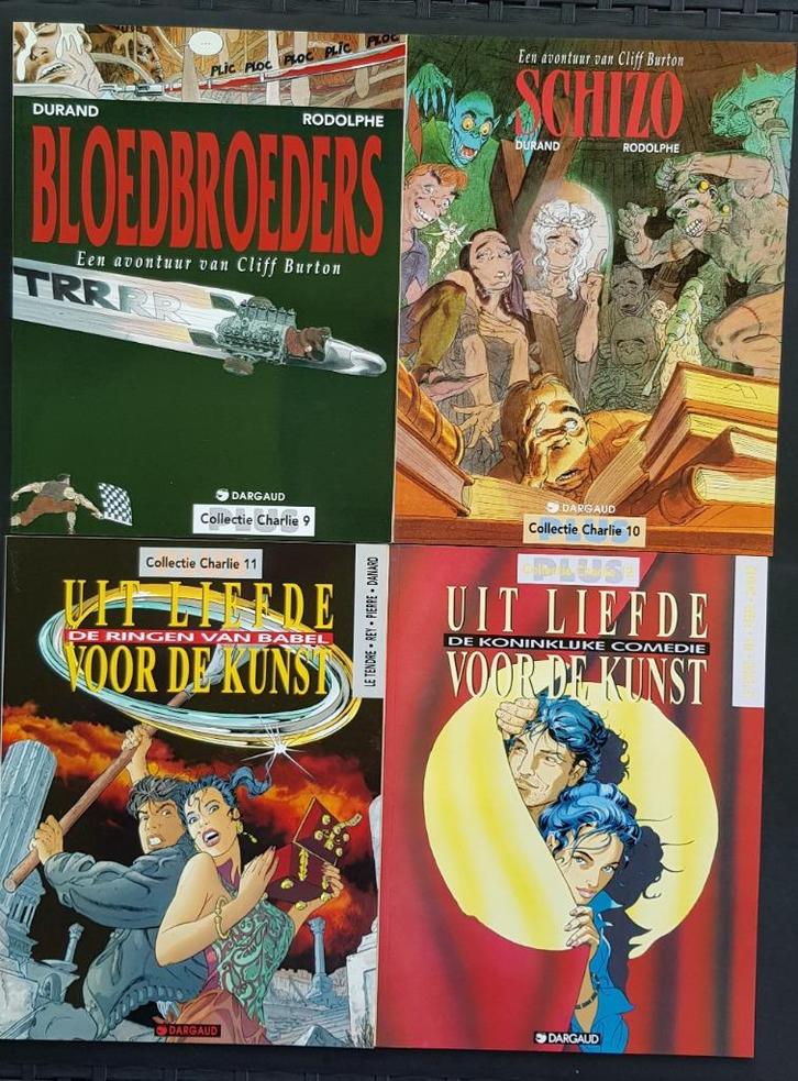Strips Collectie Charlie Plus Cliff Burton, Livres, BD, Comme neuf, Plusieurs BD, Enlèvement