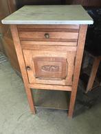 Antieken Nachtkastje/tafeltje, Huis en Inrichting, Ophalen, Gebruikt