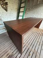 Massief teak tafel, Huis en Inrichting, Tafels | Eettafels, Ophalen, Gebruikt, Teakhout, 50 tot 100 cm