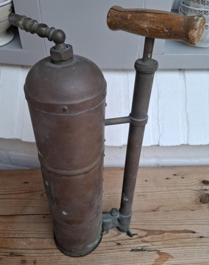 Oude Franse brandblusser, Antiek en Kunst, Antiek | Gereedschap en Instrumenten, Ophalen of Verzenden