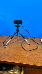 Webcam met microfoon, 2K HD-streamingwebcam, Comme neuf, Geen Merk, Filaire, Windows