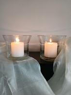 2 photophores + bougies, Enlèvement, Neuf, Bougie