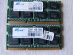 ddr 3 laptop, Computers en Software, RAM geheugen, Ophalen of Verzenden, DDR3, Laptop, 2 GB