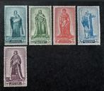 België: OBP 751/55 ** Portretten van de Senaat II 1947., Orginele gom, Ophalen of Verzenden, Zonder stempel, Postfris