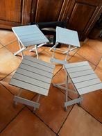 Opvouwbare aluminium kruk, Ophalen, Zo goed als nieuw