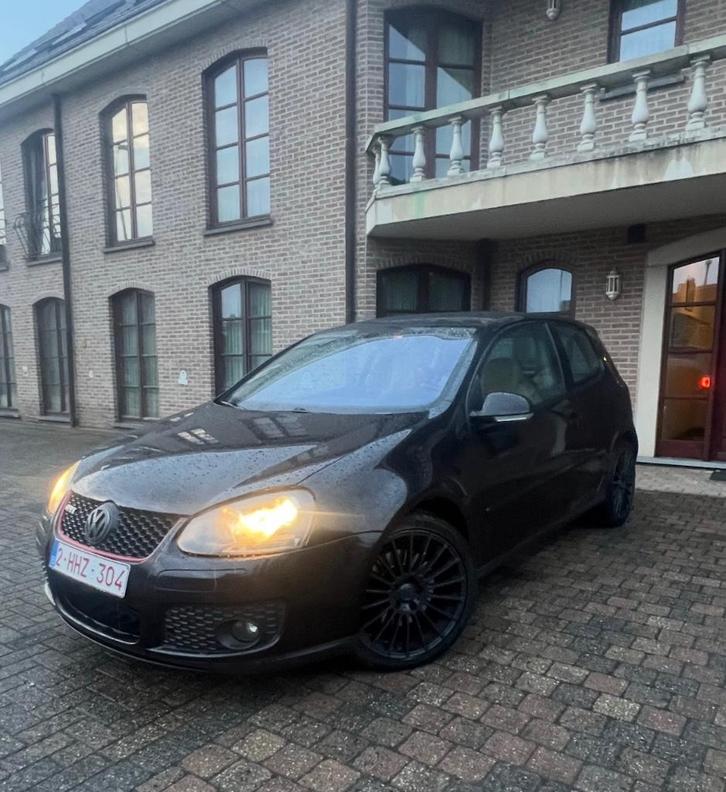 Golf 5 gti gekeurd voor verkoop, Auto's, Volkswagen, Particulier, Golf, Benzine, Euro 5, Coupé, 3 deurs, Handgeschakeld, Zwart