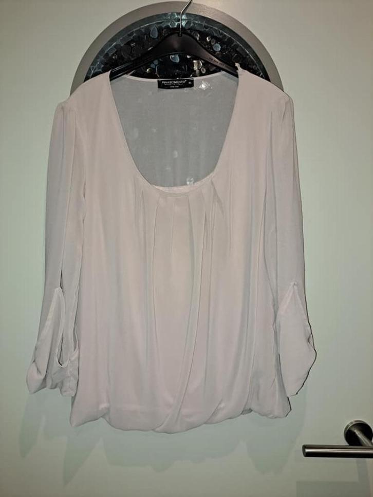 Rinascimento blouse, xl, licht roze, feestelijk, Kleding | Dames, Blouses en Tunieken, Zo goed als nieuw, Maat 42/44 (L), Roze