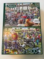 Falcon puzzel twee maal 500 Pc, Hobby en Vrije tijd, Denksport en Puzzels, Ophalen of Verzenden, 500 t/m 1500 stukjes, Gebruikt