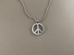 Halsketting PEACE-sign, Ophalen, Zo goed als nieuw
