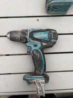 2 Makita accu boormachine 18v zonder accu’s, 600 watts ou plus, Enlèvement ou Envoi, Utilisé, Vitesse variable