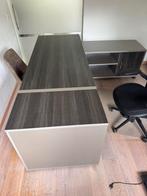 Volledige bureau + grote kast, Huis en Inrichting, Ophalen, Gebruikt, Bureau
