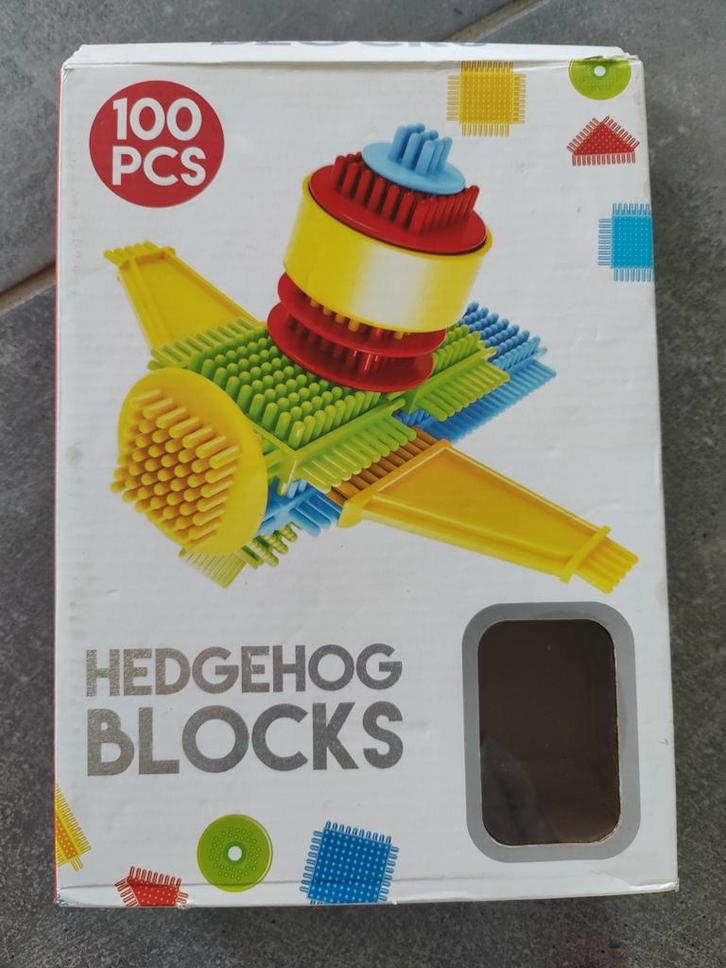 Blocs hérisson - jeux de construction genre Clipo, Kinderen en Baby's, Speelgoed | Educatief en Creatief, Zo goed als nieuw, Bouwen