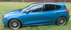 Ford Focus ST 2,3 ecoboost 2020, Auto's, 4 cilinders, Blauw, 2300 cc, Leder