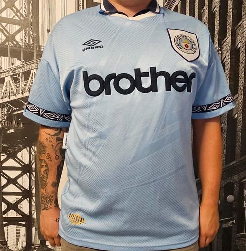 Maillot vintage Manchester City 1990s Umbro – Taille XL, Sport en Fitness, Voetbal, Gebruikt, Shirt, Maat XL, Ophalen of Verzenden
