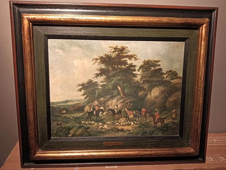 Scène de chasse, Antiquités & Art, Art | Peinture | Classique, Enlèvement