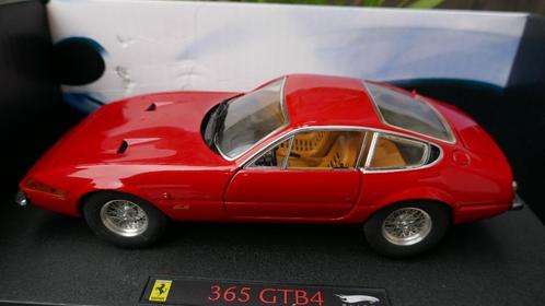 Hotwheels Elite 1/18 Ferrari 365 GTB4 met OVP, Hobby en Vrije tijd, Modelauto's | 1:18, Gebruikt, Auto, Hot Wheels, Ophalen of Verzenden