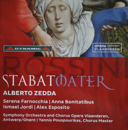 Stabat Mater / Rossini - Opera Vlaanderen / Zedda - 2011, Cd's en Dvd's, Cd's | Klassiek, Zo goed als nieuw, Orkest of Ballet