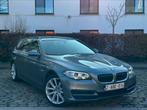 BMW 5 Serie Facelift - 148000km - Euro 6B - Entretien BMW, Autos, Cuir, Argent ou Gris, Euro 6, Entreprise
