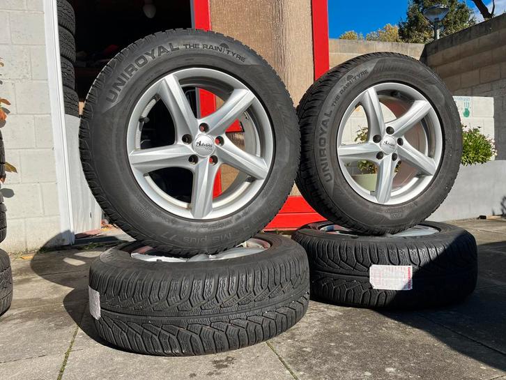 5x105 Opel Mokka velgen 215/65/16 winterbanden, Auto-onderdelen, Banden en Velgen, Banden en Velgen, Winterbanden, 16 inch, 215 mm