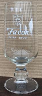 Bier brouwerij glas  Facon Bellegem extra-stout, Ophalen of Verzenden, Zo goed als nieuw