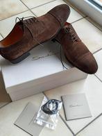 Santoni suède schoenen maat 42,5, Kleding | Heren, Schoenen, Overige kleuren, Nieuw, Ophalen of Verzenden, Santoni