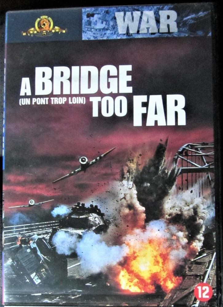 DVD OORLOG- A BRIDGE TOO FAR (SEAN CONNERY, MICHAEL CAINE), Cd's en Dvd's, Dvd's | Actie, Zo goed als nieuw, Oorlog, Alle leeftijden