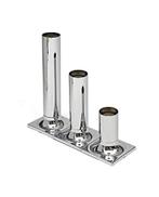 3 modulaire Staff-schijnwerpers van Rolf Krüger-Germany-60, Huis en Inrichting, Lampen | Spots, Metaal of Aluminium, Mid-Century