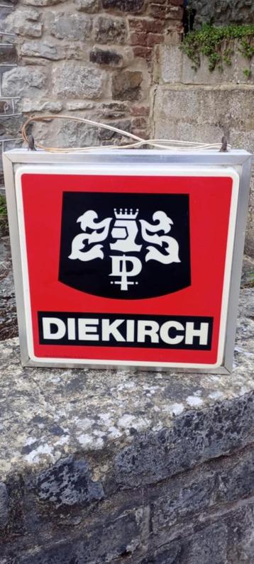 Brouwerij oud bierlichtbord Diekirch beschikbaar voor biedingen