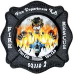10 Wing Tac - Fire & Rescue Squad 2 - patch, Verzenden, Luchtmacht, Embleem of Badge