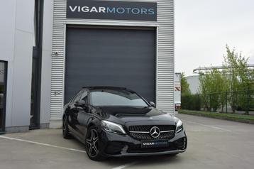 Mercedes C300e AMG 04/2021 Pano Virtual Camera, Auto's, Automaat, 4 deurs, Achterwielaandrijving, 4 cilinders